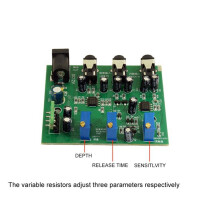2X Audio-Prioriteit Audio-Ingang Voice-over Ducking Circuitmodule voor Commerciële Oproepsystemen, Algemene Openbare Adressering