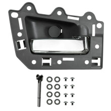2Pair Front Left Right Inside Door Handle Trim Pull 1JV461J3AA 1JV471J3AA for Grand Cherokee 2005-2011 82139,LHD