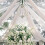 6X Tecido Drapeado em Arco de Casamento, 1 Painel, 29,5 Polegadas X 19,6 Pés, Cortina Branca de Chiffon Transparente para Cerimônia de Casamento 6