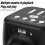 Portable Bluetooth Karaoke Microphone, 1200mAh, Black 12