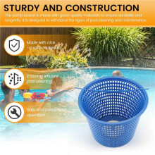 2X Swimming Pool Skimmer Basket Replacement with Weighted Bottom & Lockable SP1070 Pool Cleaning Skimmer S