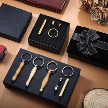 24st WoodTurning Nyckelring Kit Träsvarvning Tillbehör Dorn Träsvarvning Nyckelring för Träbearbetningspresenter