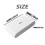 9pcs 433MHz Wireless Vibration Glass Break Detector, Adjustable Sensitivity, Compatible with Alarm Systems White 8