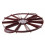 5X Cake Divider Slice Pie Cake 10 / 12 Piece Equal Portion  Divider Dark Red 3