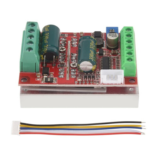 4X  6-60V 400W BLDC Three Phase  Brushless Motor Controller PWM Hall Motor Control Driver Board 12V 24V 48V 1