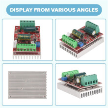 4X 6-60V 400W BLDC Three Phase Brushless Motor Controller PWM Hall Motor Control Driver Board 12V 24V 48V