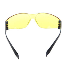 5X Yellow Clear Lens Indoor Outdoor Sports Safety Glasses Protective Eyewear