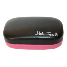 Helio Ferretti Pocket Contact Lens Case Black And Pink
