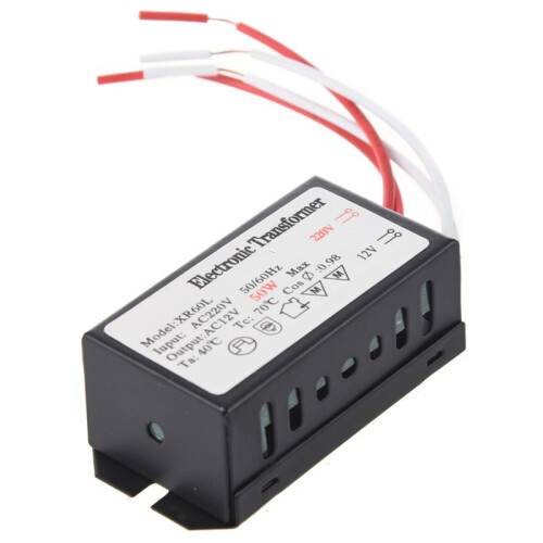 5X 200-250V to 12V Halogen Light Electronic Transformer 50W 2