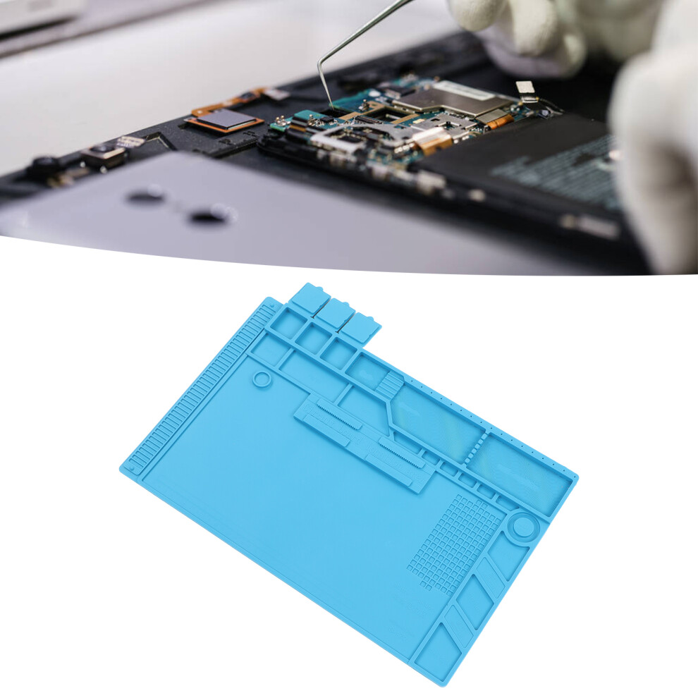 Heat Insulation Silicone Repair Mat - High Temp, Industrial Electronics, Pcb Maintenance 3711389943198