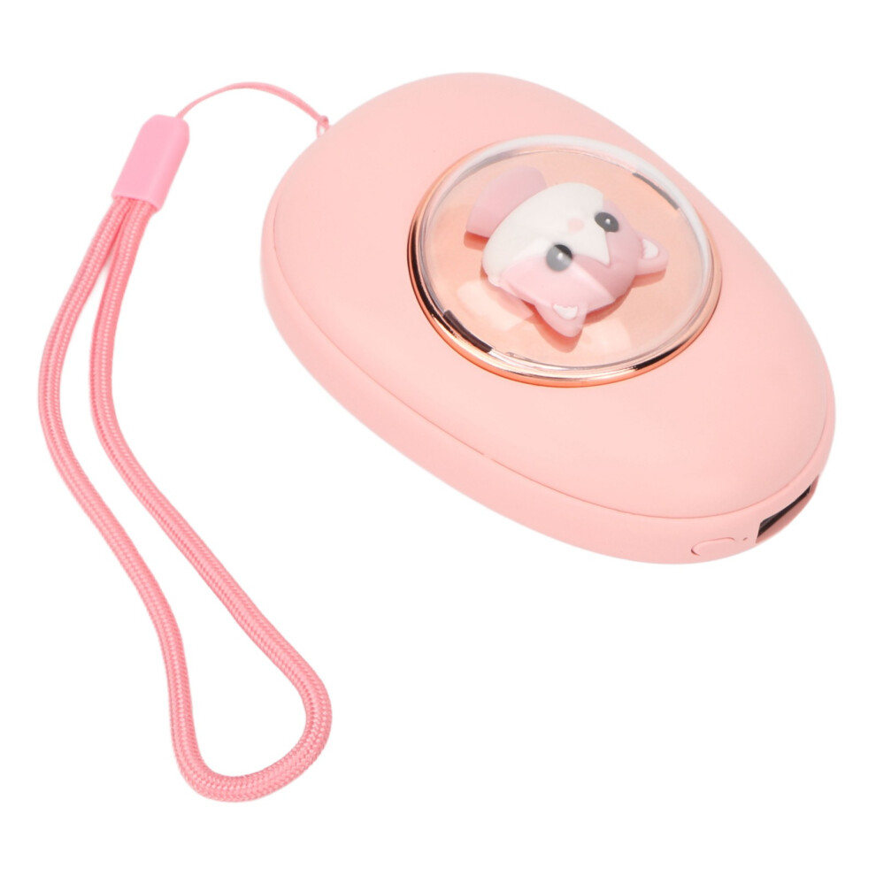 2-in-1 Space Capsule Hand Warmer & Power Bank Pink Cat, 1800mAh