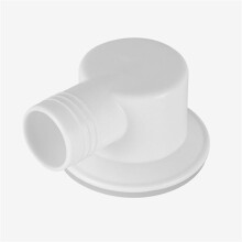 2X Sink Waste Drain Plug Hole Angle Fitting, Waste Plug Sink Basin Drain Filter for Motorhome Boat, Without Tube