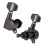 5X Stämningspinnar för Gitarr Tuner Machine Heads 3R3L Tuning Peg Machine  för Akustisk Elektrisk Gitarr, Svart 2