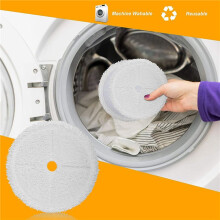 Tampons de Remplacement pour Vadrouilles à Vapeur pour 3115 2859 Series SpinWave Tampon Réutilisable pour Aspirateur Robot Humide et Sec