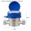 3X  Water Meter Mechanical Rotary Pointer Counter Flow Water Meter Digital Display Water Measuring Tools 2