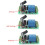 4X  12V 10A 1Ch Wireless Remote Control  System Receiver Transmitter 2 Buttons Waterproof Remote 433Mhz 8