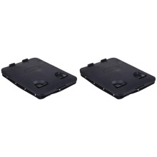 2X Black Square Non Slip Inspection Hatch Cover Marine Deck Access Hatch & Lid