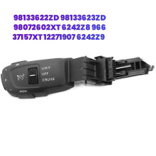 3X Interruptor de Alavanca de Controle de Cruzeiro da Coluna de Direção com MEM 8 Pinos 98133622ZD para 408 308 301 para C4 C5
