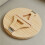 2X Round Foldable Wooden Sofa Clip  Side Table for Wide Couches Arm,Armrest Table for Eating/Drinks/Snacks/Remote 6