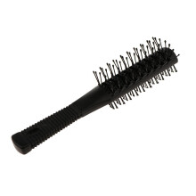 Dual Sided Detangling Hair Brush with Layered Bristles, Compact Travel Size for Smooth Styling