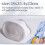 2X Cotton Rope Storage Baskets Bin Storage Square Organizer Foldable Decorative Woven Basket with Handles, D 6