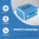 2X Outdoor Indoor Electronic Module Metal Instrument Housing Electronics Enclosure Box Enclosure Project Case 6