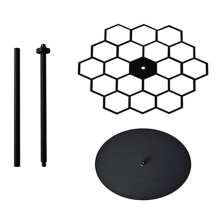 2X Présentoir à Médailles Rotatif, Support de Table pour Médailles Pouvant Contenir de 45 Médailles, Idéal pour les Marathons Sportifs