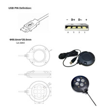 3X Liten Storlek GM906BT L1 L5 Lantbruksstöd Android USB GPS GNSS-Mottagare Antennmodul 5V Baud Rate 115200