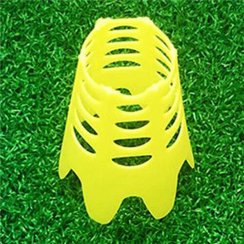 20Pcs  Mat Tees, Simulator Tees,Practice  Tees for Driving Range,Home  Tees for  Training,Yellow L