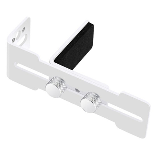 2X GPU Support Frame Adjustable GPU Brace Prevent Sagging Video Card Support Bracket for Chassis 12cm Fan Position White 1
