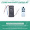 2X Ceiling Fan Remote Control Kit 40W 6-Speed Timing Function Replacement Remote for  Ceiling Fans & Lights 5