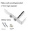2X GPU Support Frame Adjustable GPU Brace Prevent Sagging Video Card Support Bracket for Chassis 12cm Fan Position White 6