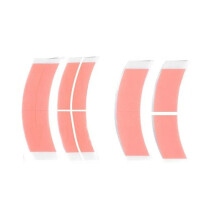 Red Wig Tape for Lace Wigs 144 Pieces Strong Double Sided Waterproof Adhesive Tape Strips Wig Tape for Toupee Lace Wig