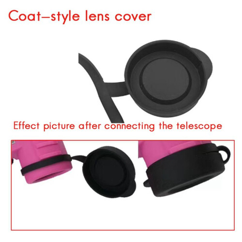 4 Pieces Binoculars Protective Rubber Objective Lens Cap Binocular Best Protect 61-63MM