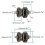2X Motorcycle Engine Transmission Gear 200CC Outer Box Spindle Gear for ATV200 ATV 200 9