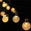 2X 8 Modes Solar Light Bulbs Crystal  5M LED String Lights Fairy Lights Garlands 6