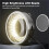 2X IL37 Microscope Polarized LED Ring Light Lamp Anti Illuminators Source Eliminating Reflections 7