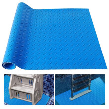 2X Swimming Pool Ladder Mat Protective Non-Slip Pool Step Pad with Texture,Protective Ladder Pad for Above Ground