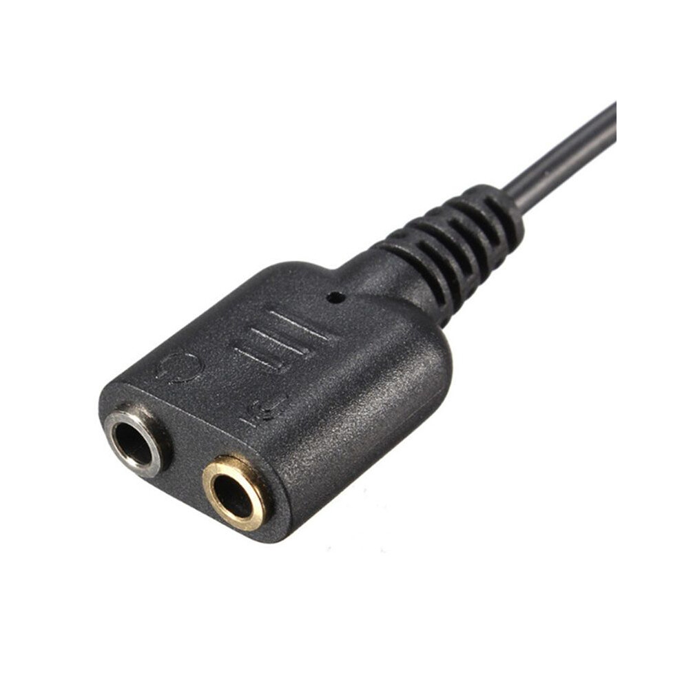 Photos - Cable (video, audio, USB) 4X Headset Adapter RJ9 Plug Dual 3.5 mm Audio Socket Socket to Plug RJ9 Plug Adapter Converter Cable for Telephone
