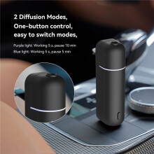 5X Aroma Diffuser USB Rechargeable Scent Machine Fragrance Oil Car Air Freshener Essential Oil Diffuser VentClip,A
