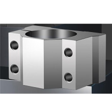 3st 52 mm Spindelklämma Motorfäste, Aluminium Fäste Klämma med 12 Skruvar för CNC Gravyr Maskin Motor Monteringsfäste