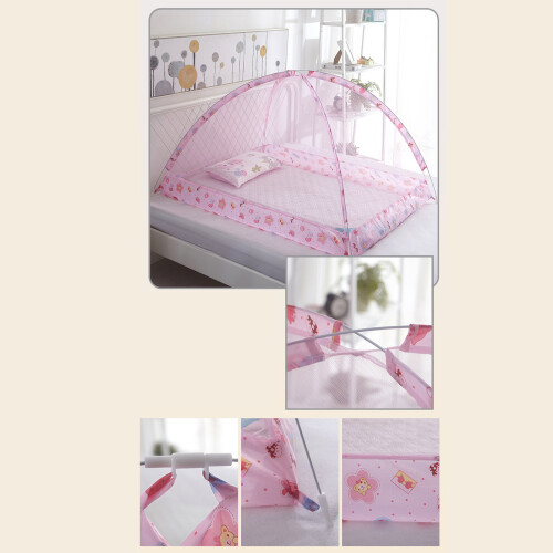 Schutznetz für Babybett, klappbar, Stahldraht,