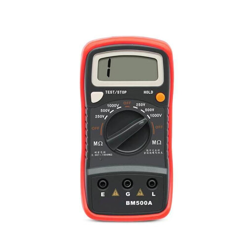 4X 1000V BM500A Digital Insulation Resistance Tester Meter Megohmmeter 2