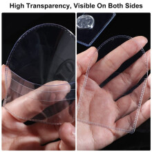 200 Pièces Porte-Monnaie à Poche Unique, Porte-Monnaie Individuels en Plastique Transparent de 2 Pouces, Petits Manchons pour Pièces de Monnaie