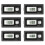 6X New 2-Wire 4-20MA Current Signal Generator Panel-Mounted Current Loop Generator 4 to 20MA Simulator High Precision 1