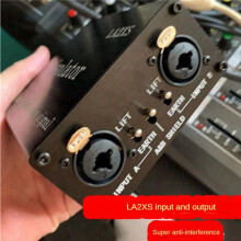 4X LA2XS Audio Isolator el Filtro de Reducción de Ruido Elimina el Ruido Actual Mezclador de Doble Canal 6.5 XLR Aisladores de Audio