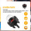 4pcs Snap in Primer Bulb Pump, Carburetor Primer Bulb Replacement Primer Bulbs Trimmer Blower 3
