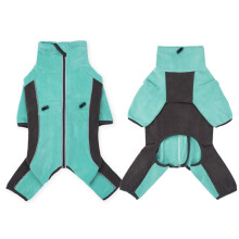 Winter Dog Jumpsuit Thicken Fleece Warm Dog Overalls for Small Dogs Reflective Windproof Puppy Clothes Adjustable M