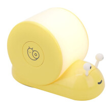Snail Night Light, Cozy Snail Shape Cute Magnetic Desk Lamp for Bedroom Kitchen, Room Decor Gifts for Teens-Yellow