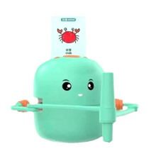 Interactive Educational Drawing Robot Learning Toy with 100 Cards Early Educational Toys for Girl and Boy Green